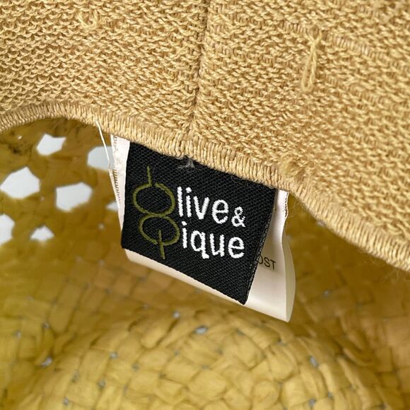 Olive and Pique Rhinestone Paper Rancher Cowboy Hat Country Western Women\'s OS main image 12